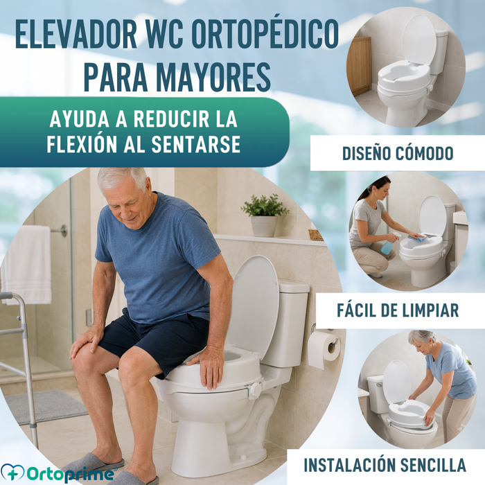 Elevador WC Con Tapa 10 cm | Universal