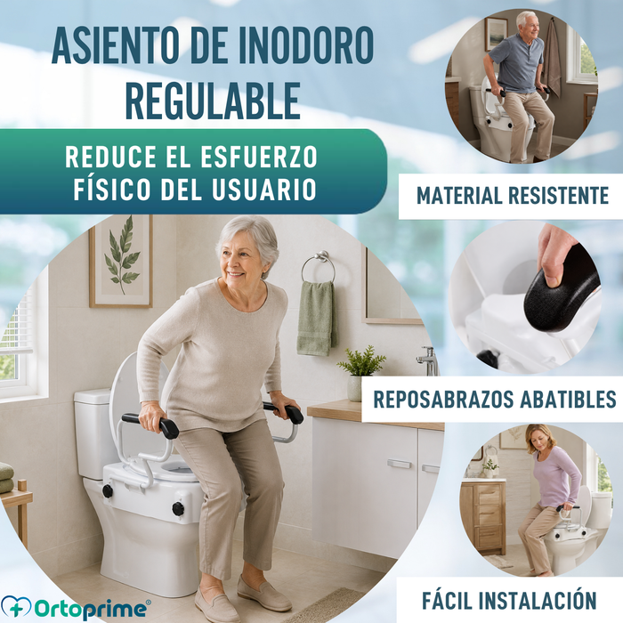Elevador WC Inclinable OrtoPrime Confort