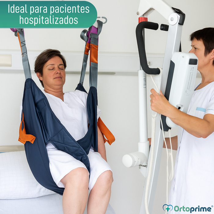 Grúa Eléctrica para el Traslado de Pacientes | Sin Arnés