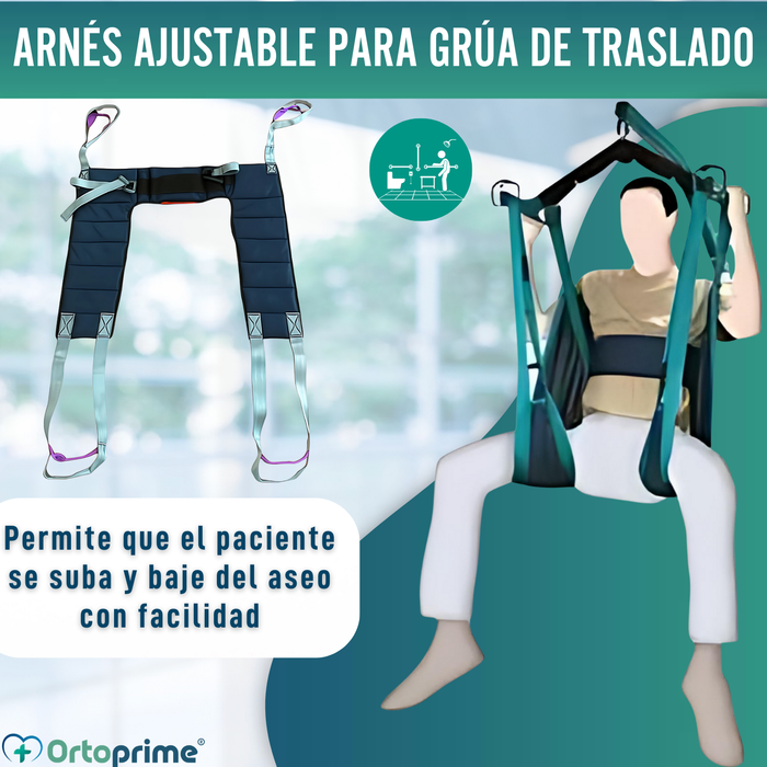 Arnés Ergonómico de Rápido Ajuste para Grúa de Transferencia