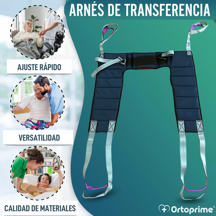 Arnés Ergonómico de Rápido Ajuste para Grúa de Transferencia