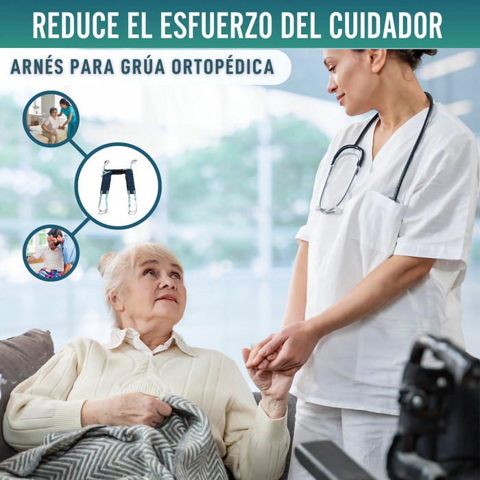 Arnés Ergonómico de Rápido Ajuste para Grúa de Transferencia