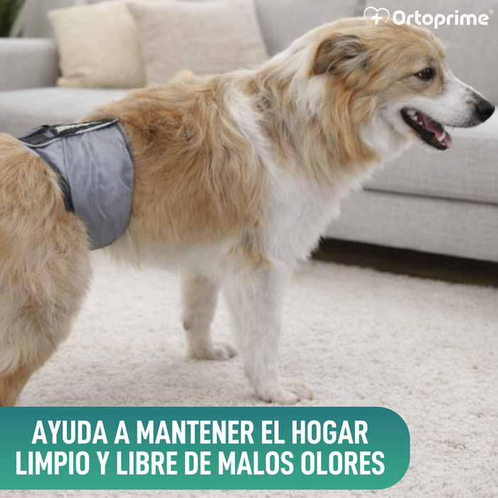 Faja Antigoteo para Incontinencia Canina | Perro Macho