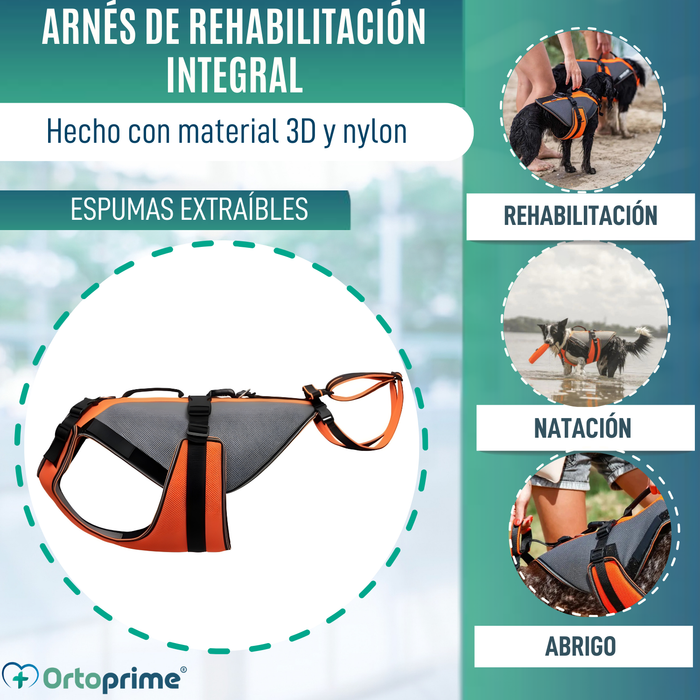 Arnés de Rehabilitación Integral para Perros | Material 3D