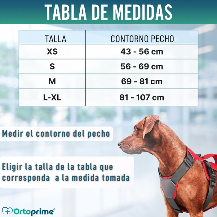Arnés para Perro de Búsqueda y Rescate | Máxima Resistencia