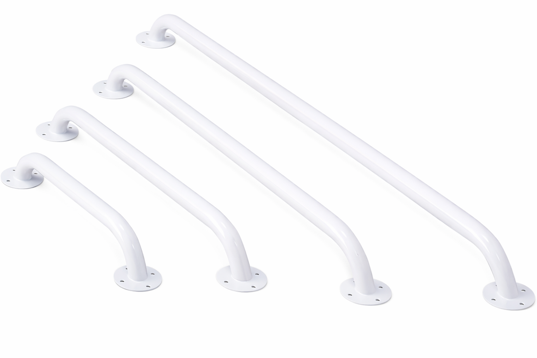 Asideras Blancas en Acero Para Pared | Cuatro Tamaños