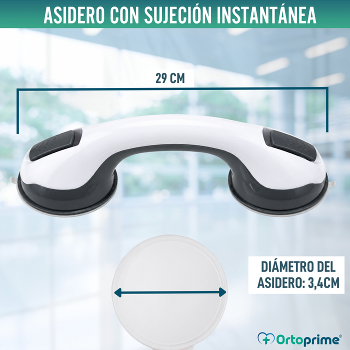 Asidero de Baño con Sujeción Instantánea