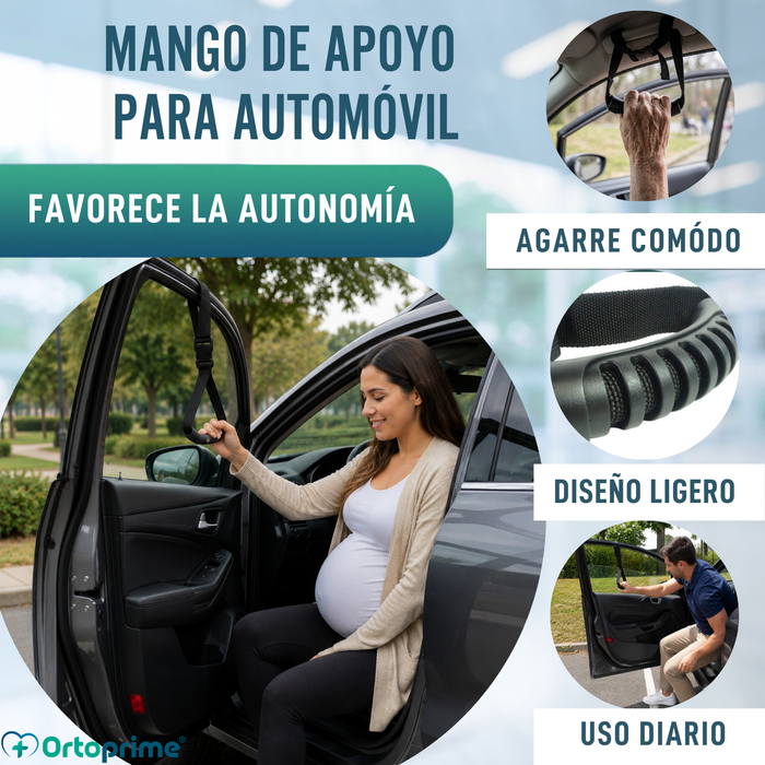 Correa de Salida para Coche con Asidero y Mango Ergonómico