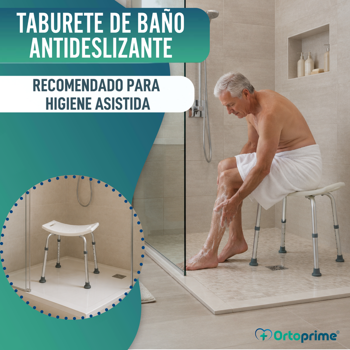 Taburete de Baño Antideslizante