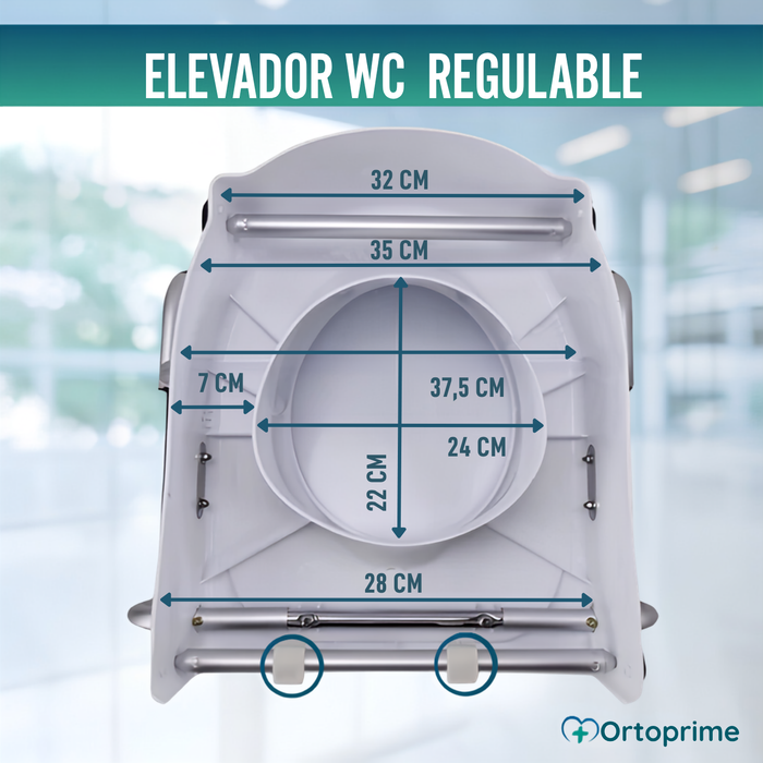 Elevador WC Inclinable OrtoPrime Confort
