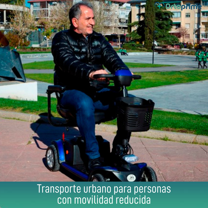 Scooter Eléctrico Compacto y Desmontable | 4 Ruedas