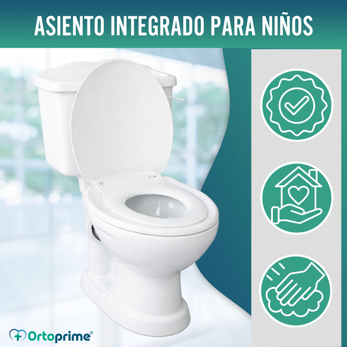 Asiento Reductor WC Infantil con Tapa | Adaptador de Inodoro