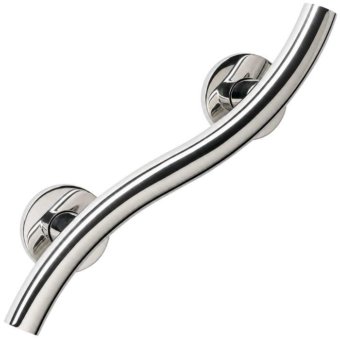 Barra Asidero de Apoyo para Baño de Acero Inoxidable | 35 cm