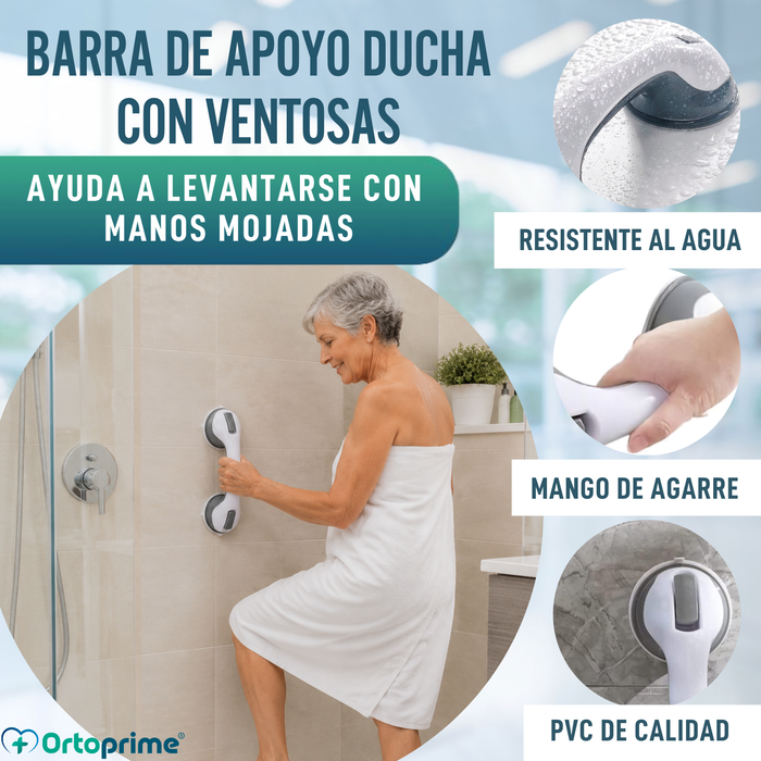 Asidero de Baño con Sujeción Instantánea