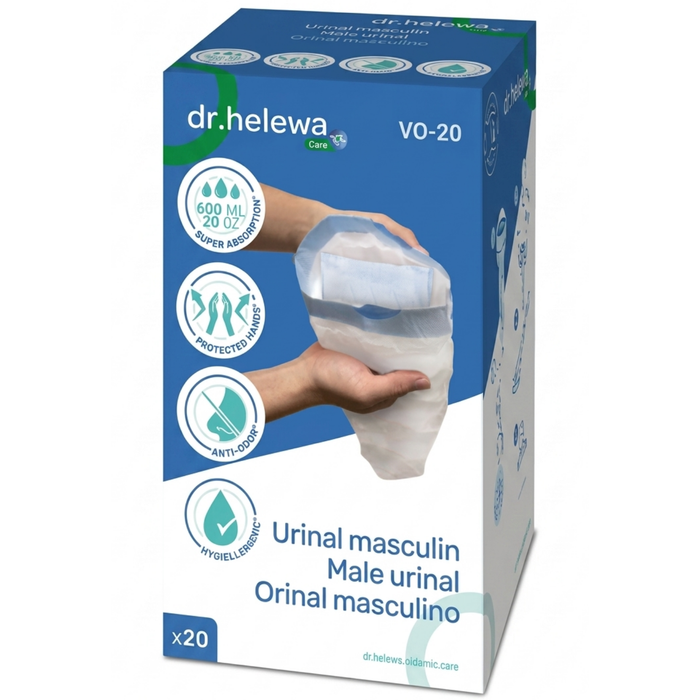 Bolsas Higiénicas Desechables para Orinales Masculinos 600ml
