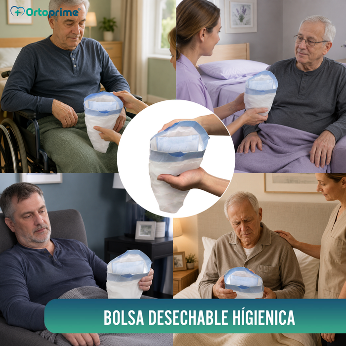 Bolsas Higiénicas Desechables para Orinales Masculinos 600ml