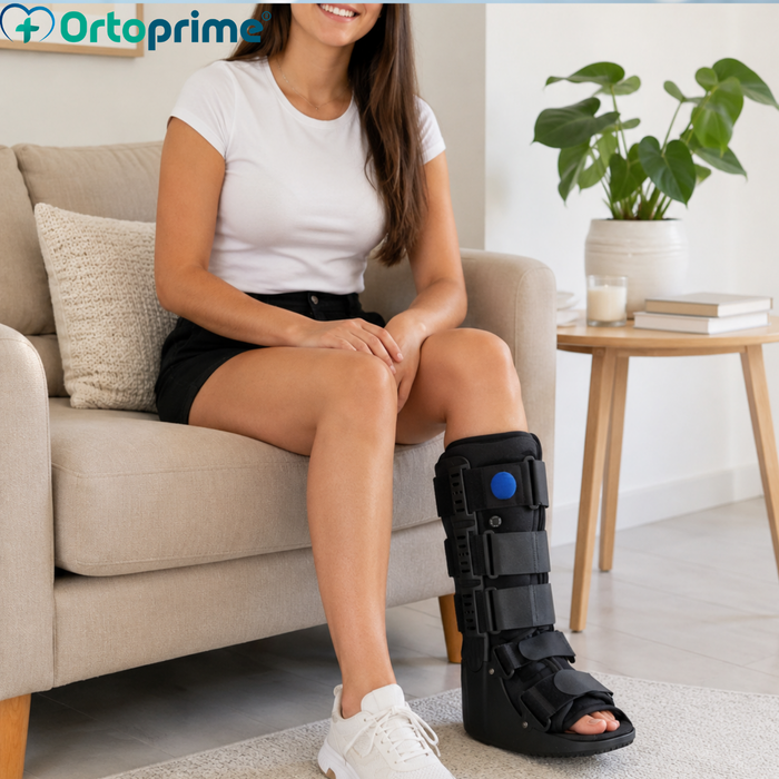 Bota Walker Larga Fija con Cámara de Aire | Bota Ortopédica