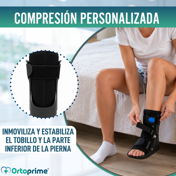 Bota Walker Corta Fija Bilateral | Bota Ortopédica Neumática