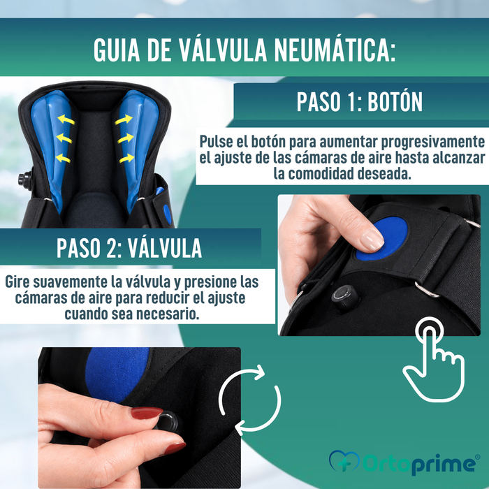 Bota Walker Corta Fija Bilateral | Bota Ortopédica Neumática