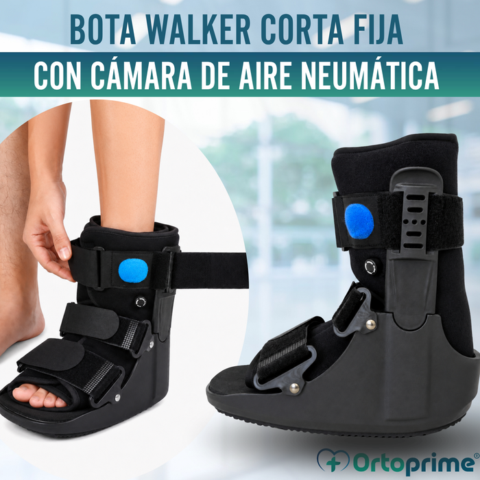 Bota Walker Corta Fija Bilateral | Bota Ortopédica Neumática