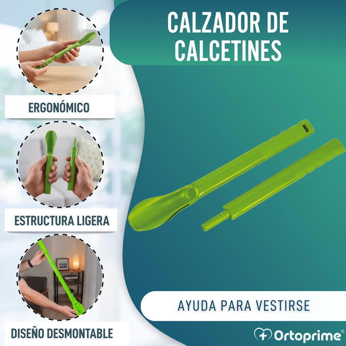 Calzador de Calcetines y Medias de Compresión