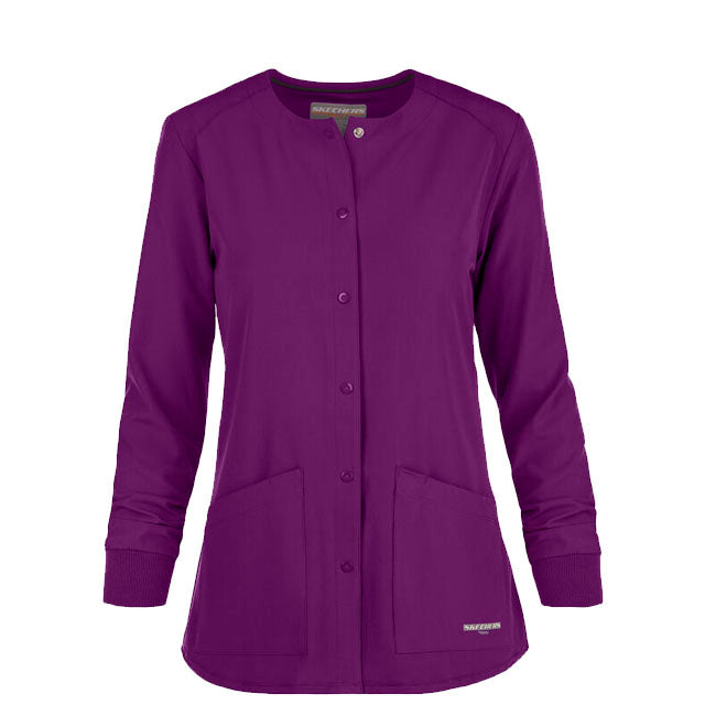 Chaqueta Enfermera de Botones Abrigada 4 Bolsillos Por Tallas — OrtoPrime