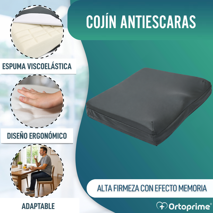 Cojín Antiescaras Viscoelástico 80kg/m3