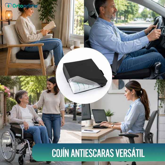 Cojín Antiescaras Ranurado Anatómico