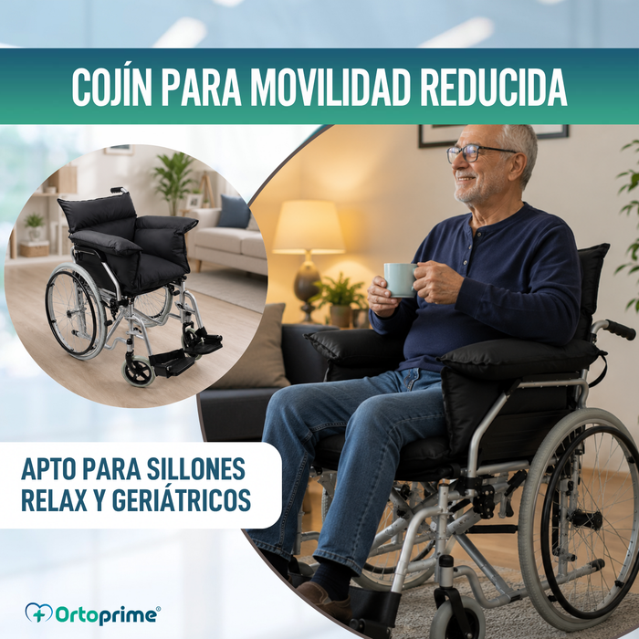 Protector Antiescaras Cojín Silla de Ruedas y Sillón Relax