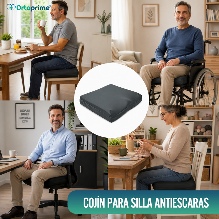 Cojín Antiescaras Viscoelástico 80kg/m3