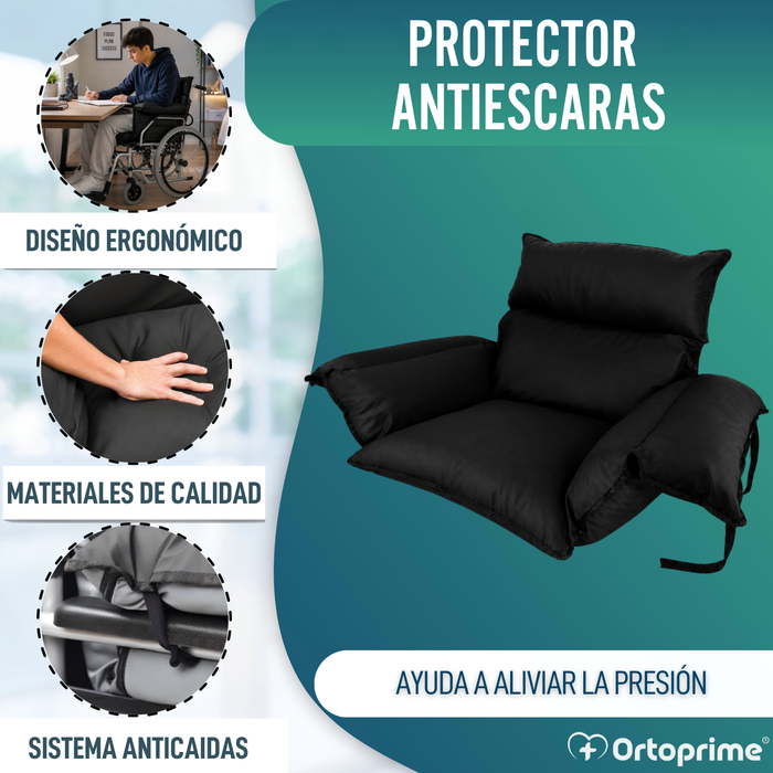 Protector Antiescaras Cojín Silla de Ruedas y Sillón Relax
