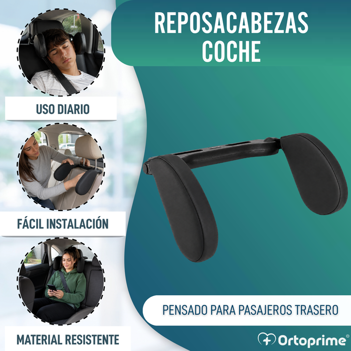 Reposacabezas de Automóvil para Asiento Trasero | Abatible