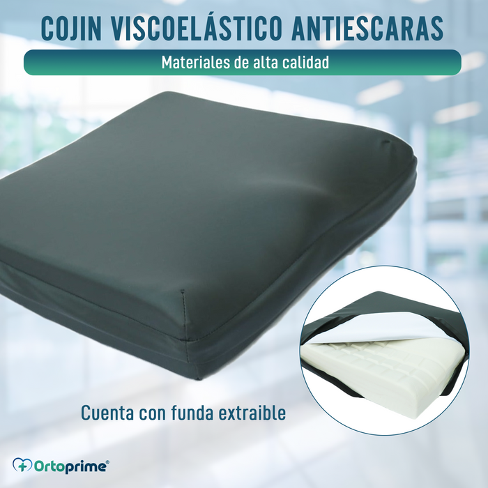 Cojín Antiescaras Viscoelástico 80kg/m3