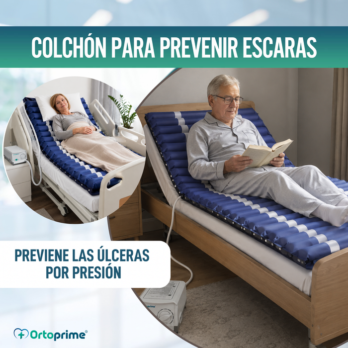 Colchón Antiescaras de Aire con Compresor Silence para Cama