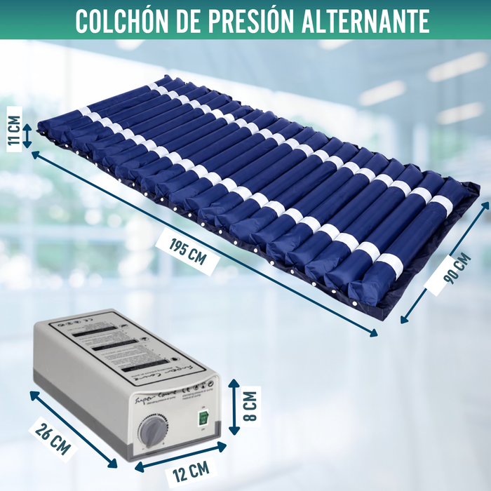 Colchón Antiescaras con Compresor MAXIPLUS