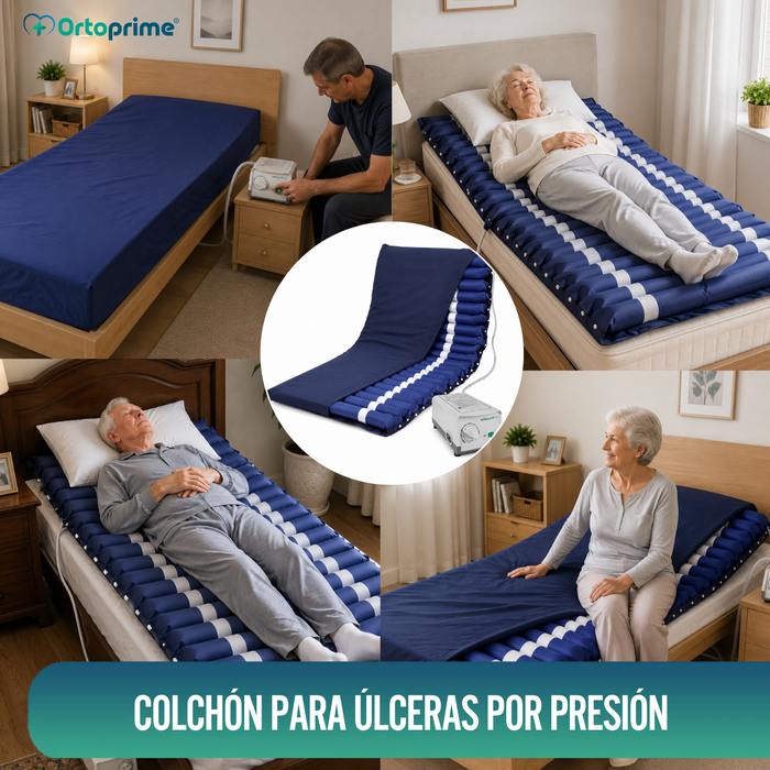 Colchón Antiescaras con Compresor MAXIPLUS