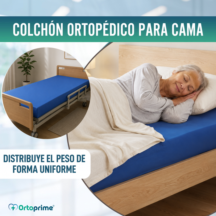 Colchón Antiescaras Viscoelástico + Funda | 90 x 190 cm
