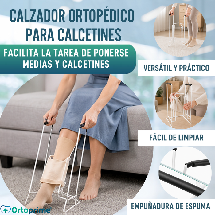 Calzador de Medias y Calcetines de Comprensión | Ayudas para Vestirse