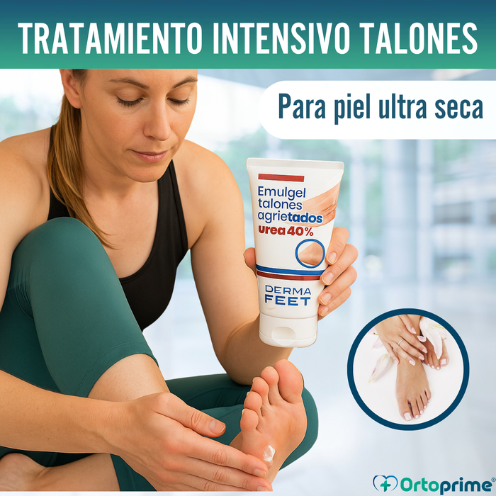 Gel para Talones Agrietados | Concentración de Urea 40%