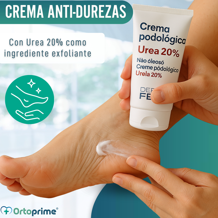 Crema Reparadora para Pies Secos | Concentración Urea 20%
