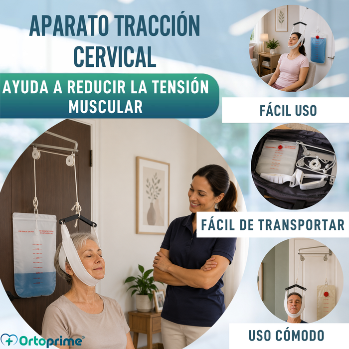 Polea Portátil para Tracción Cervical