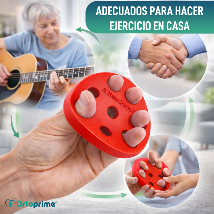 Ejercitador Extensor de Silicona para Dedos | 4 Niveles de Resistencia