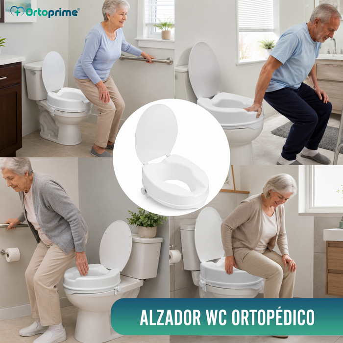 Elevador WC Con Tapa 10 cm | Universal