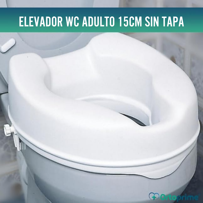 Elevador WC Adultos 15 cm | Alzador wc Universal