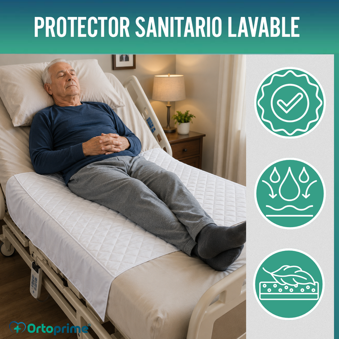 PACK 2 Empapadores Absorbentes Eco Lavables Cama 135cm 3,15 Litros/m2