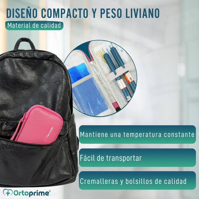 Estuche para Diabéticos | Porta Insulina con Geles de Frío