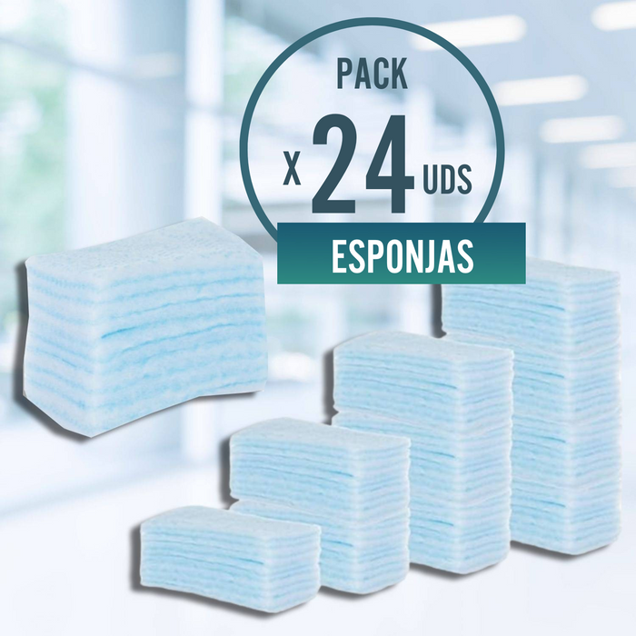 Esponjas Jabonosas Desechables 24 Unidades