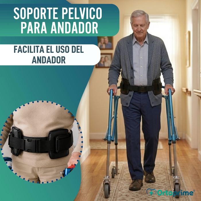 Soporte Pélvico para Andador | Estabilizador de Cadera