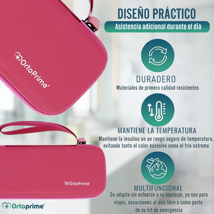 Estuche para Diabéticos | Porta Insulina con Geles de Frío