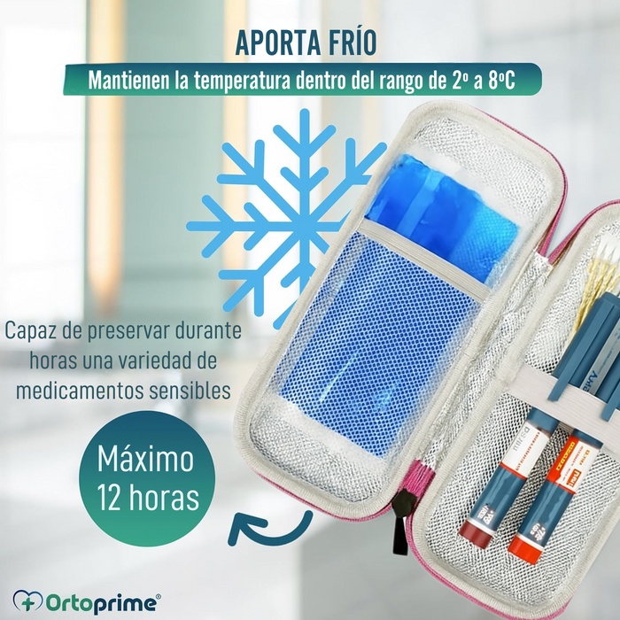 Estuche para Diabéticos | Porta Insulina con Geles de Frío